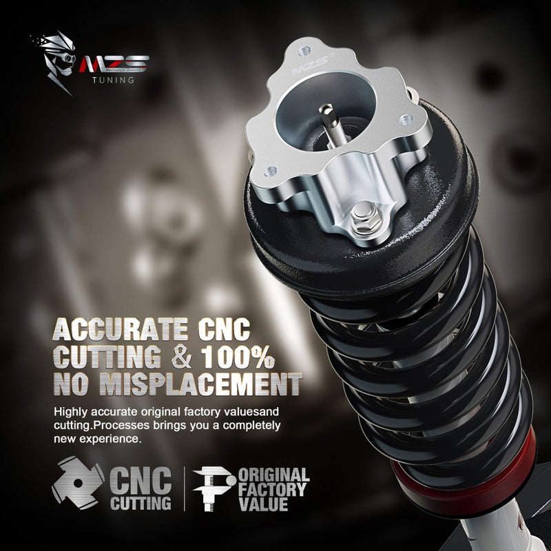 MZS 3" Front Leveling Kit for Ram 1500 4WD, Lift Strut Spacers Compatible with 2006-2026 Ram 1500 4WD Only, 2005-2011 Dakota 2WD 4WD, 2006-2009 Raider 2WD 4WD Aluminum Suspension Lift Kits - Image 3